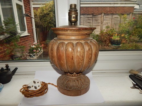 Large antique turned - large,