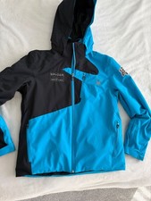 Spyder men's ski/snowboard jacket in blue & black (size L) RRP £650