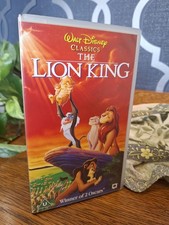 Walt Disney Classics The Lion King VHS Video Cassette Tape Retro Vintage PAL