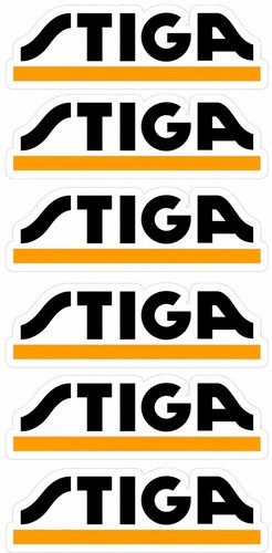 Stiga lawn mower stickers - stiga,