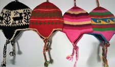 HandKnit Wool EarflapHat