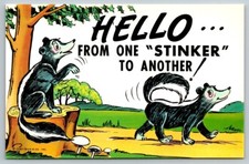 Vintage Cartoon Humor Postcard