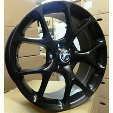 18"snowflake gloss blk alloy