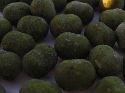 Barrel boilies green - boilies, glm