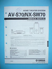 Service Manual for Yamaha