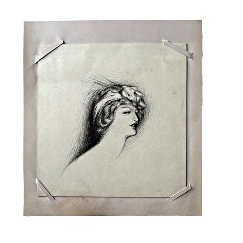 Original antique pen ink - antique,