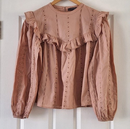 Primark pink cotton broderie - primark,