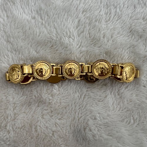 Versace medusa gold bracelet - versace,