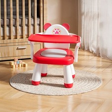 Portable Baby Feeding Dining Chair Booster Seat W/ Removable Tray for Toddler UK