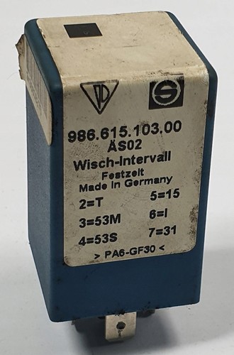 Wiper relay porsche boxster - relay,
