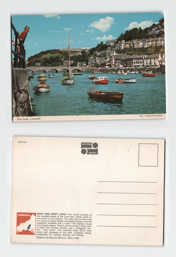 Postcard east looe cornwall - -,
