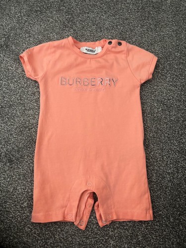 Coral baby burberry - coral,