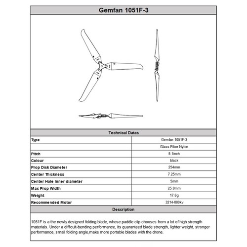 Pair efficient propellers - 1,