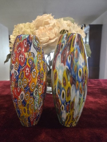 Pair bavai murano millefiori - bavai,