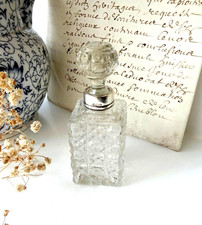 Antique cut glass perfume