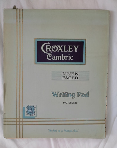 Vintage croxley cambric - vintage, cambric'