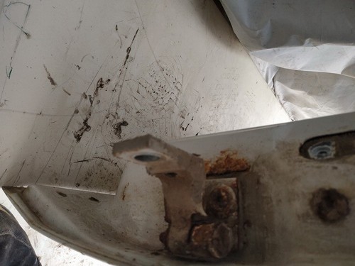 Fiat doblo front door - door, hinge