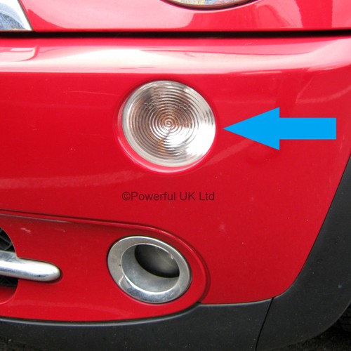 Left front side indicator - side,