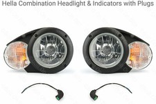 1 Pair of Hella Headlights &