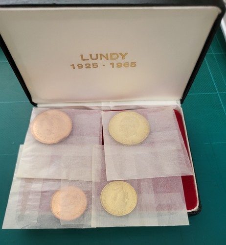 1965 lundy island coin - 4,