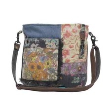 Le Fleur Blu Canvas Print