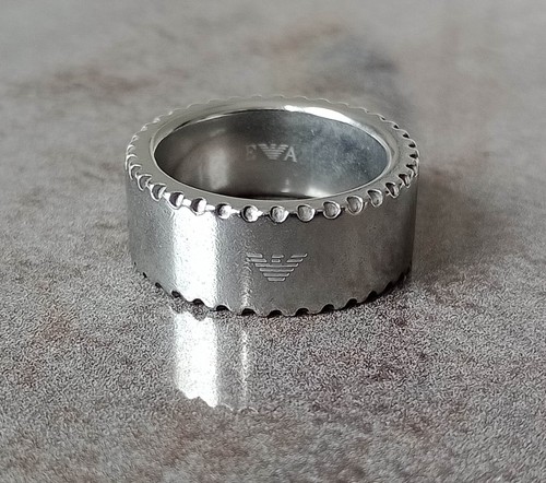 Emporio armani ring stainless - armani,