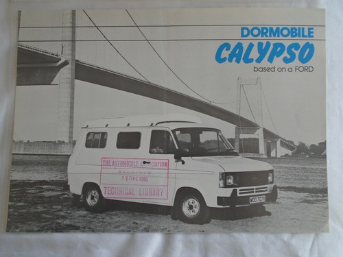 Dormobile calypso based - dormobile,