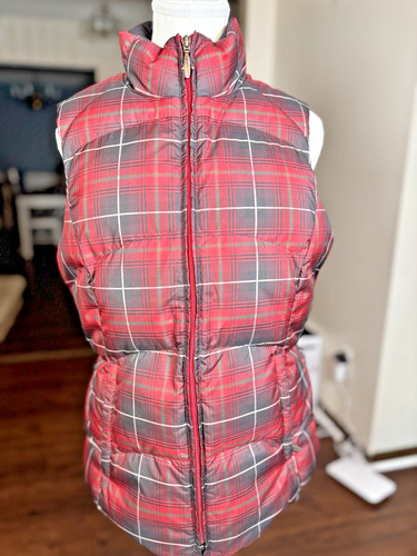 Eddie bauer plaid goose down - plaid,