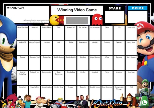 Video games fundraising - video,