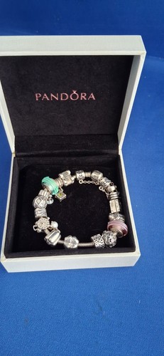 Pandora bracelet with safety - pandora,