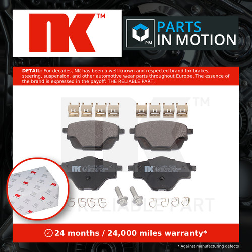 Brake pads set - rear, 221976