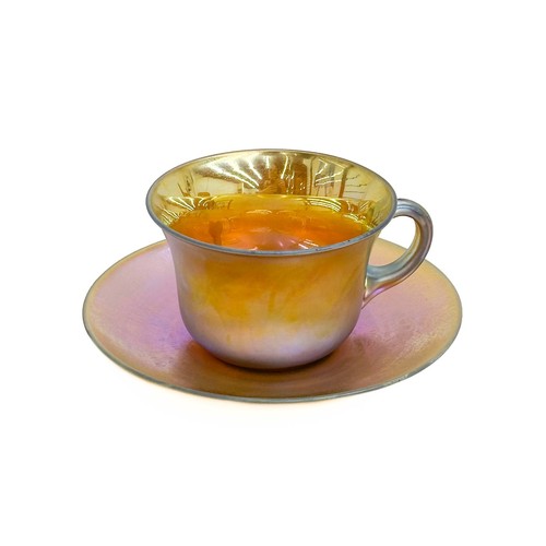 Steuben gold aurene - gold, art