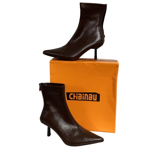 Chibinbu brown ankle boots - chibinbu,