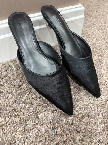 Topshop kitten heel - , black