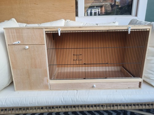 Wooden breeding cage for small - wooden,