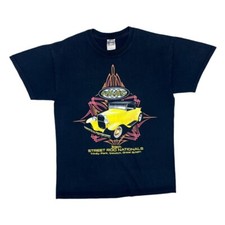 N.A.S.C. "Street Rod Nationals" Hot Rod Racing Souvenir Graphic T-Shirt Medium