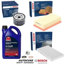 FOR NISSAN JUKE TEKNA DCI MK1 F15 1.5 DIESEL BOSCH FILTER SERVICE KIT & 5L C4