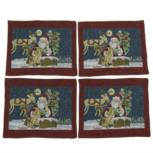 Santa christmas table place - santa,