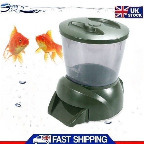 Automatic pond fish feeder - automatic,