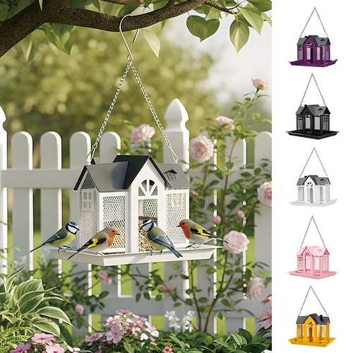 Hanging metal bird - hanging,