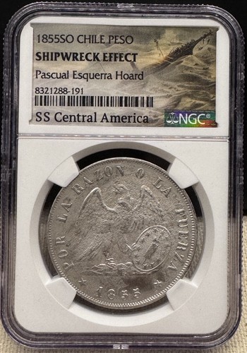 1855so chile peso shipwreck - 1855so,