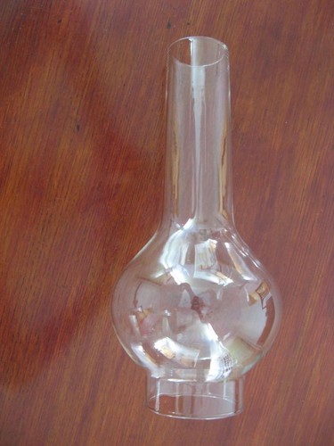 Oil lamp shade chimney funnel