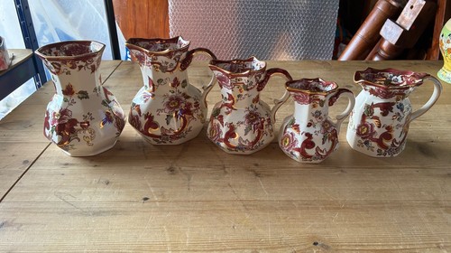 Mason ironstone mandalay red - ironstone,