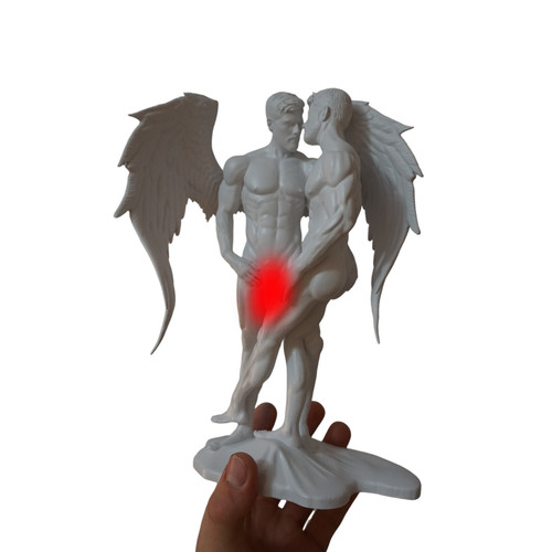 Male angel figurine - angel,