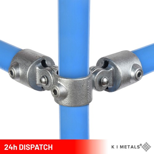 Galvanised key clamp - key, handrail