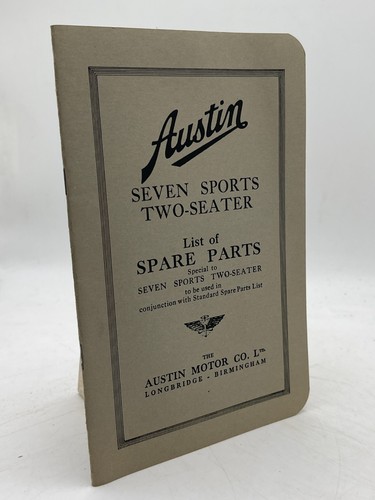 Austin seven sports two - seven, two-seater