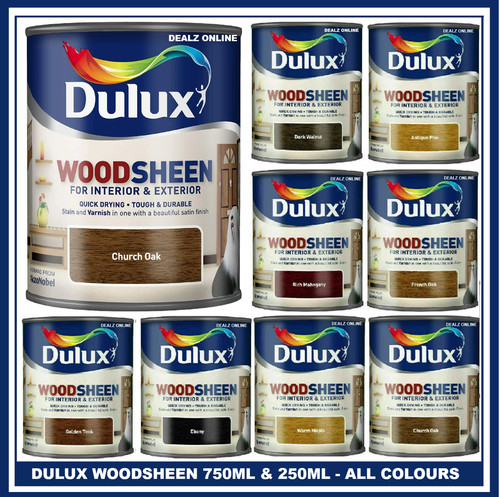 Dulux woodsheen wood stain - dulux,