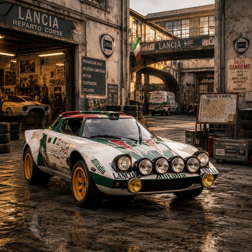 1970s lancia stratos - lancia,