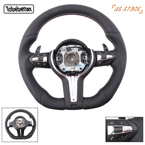 Full leather steering wheel - full,