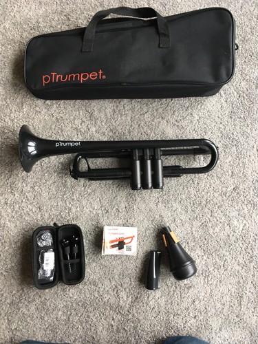 Black ptrumpet plastic - ptrumpet, (plastic